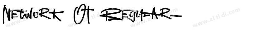 Network OT Regular字体转换